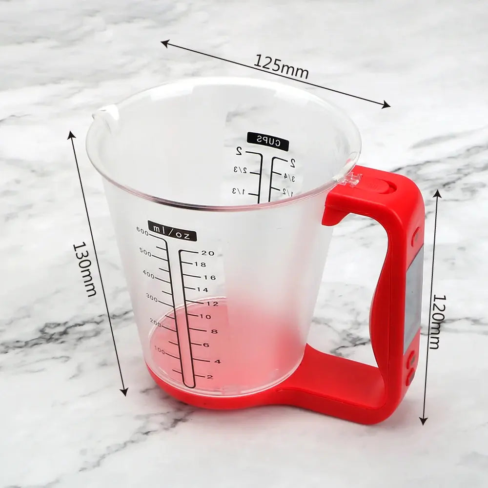 Digital Kitchen Scale Measuring Cup