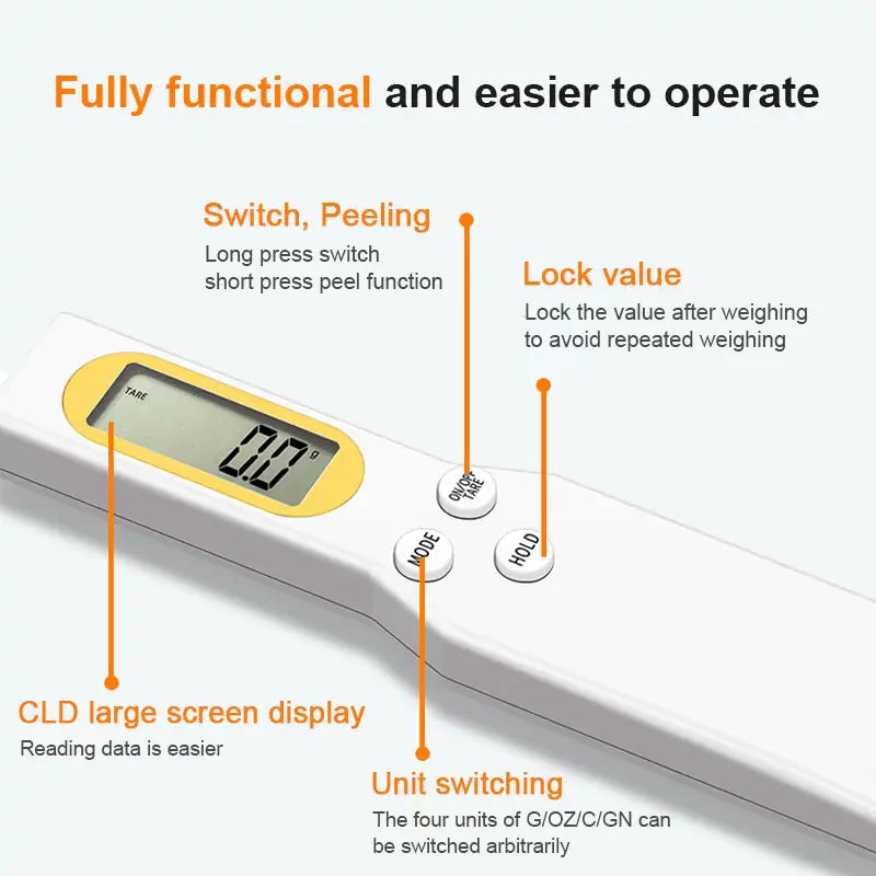 Digital Weight Measuring Spoon